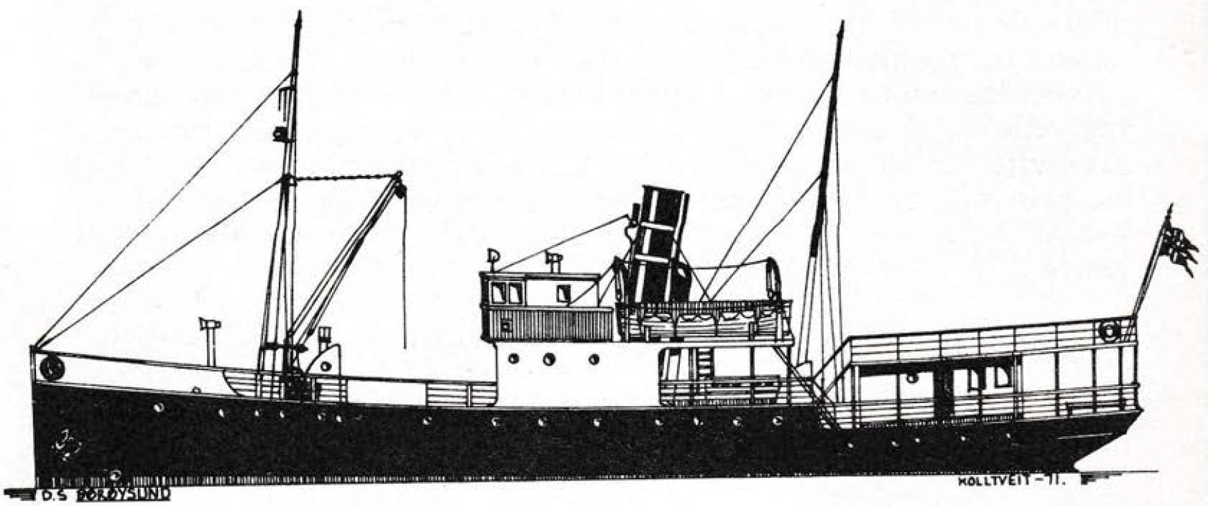 Historisk dampfartø;y